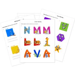 Early Education Free Printable Worksheets
